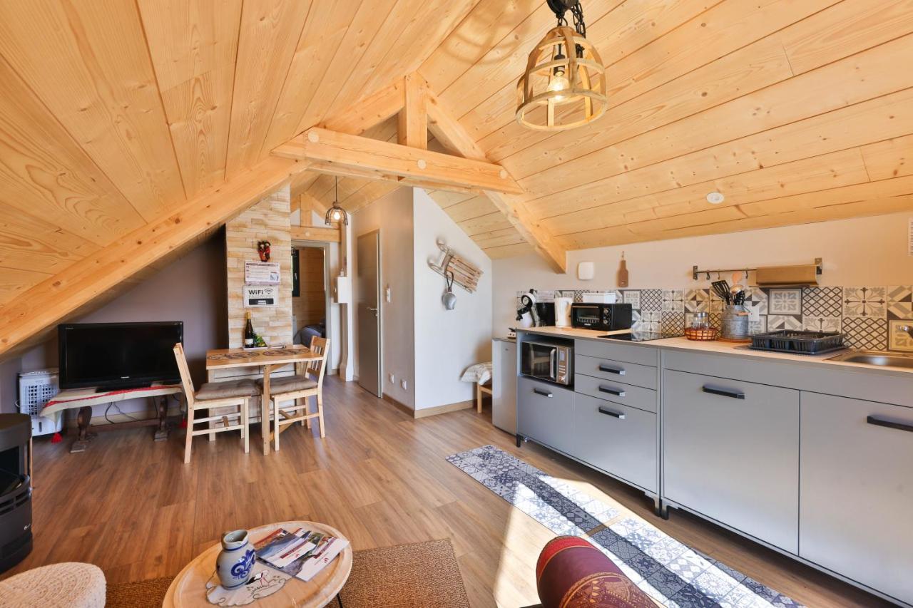 Au Chalet De Jo Muhlbach-sur-Munster エクステリア 写真