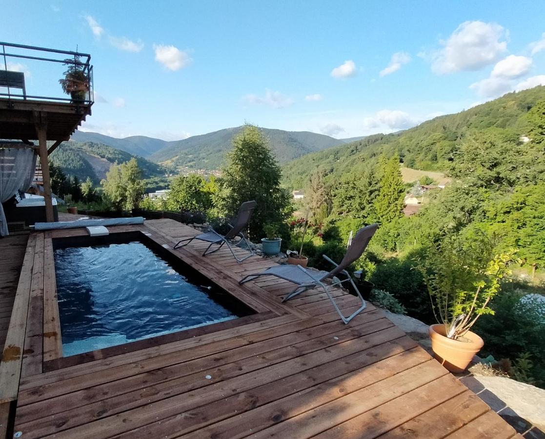 Au Chalet De Jo Muhlbach-sur-Munster エクステリア 写真