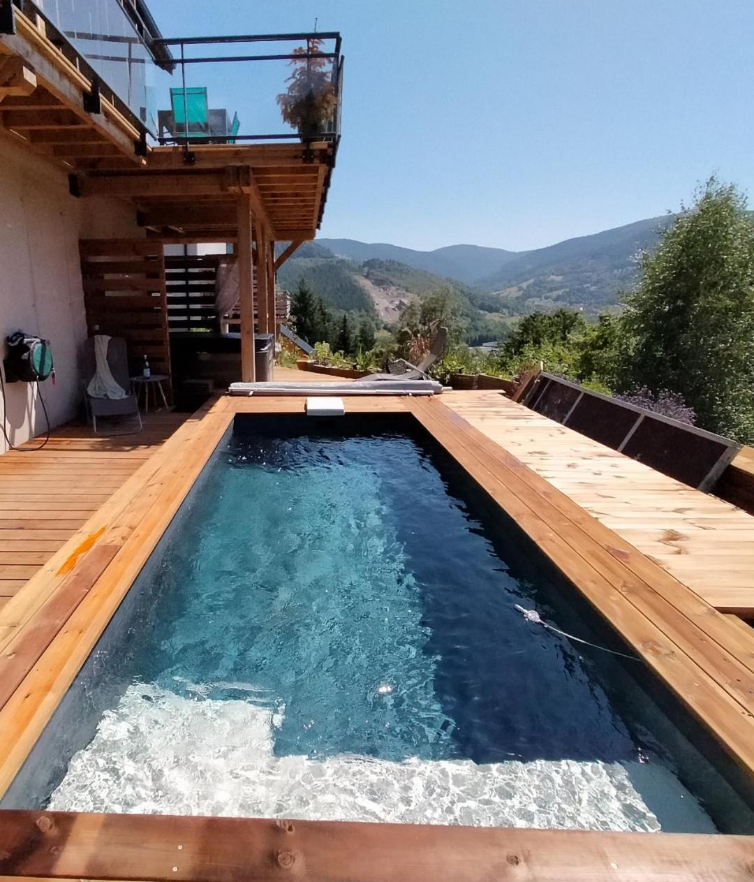 Au Chalet De Jo Muhlbach-sur-Munster エクステリア 写真